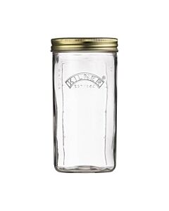 Kilner Wide Mouth Preserve Jar 1 liter glas