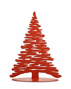 Alessi Bark for Christmas kerstboom 45 cm staal rood