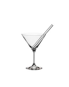 Oldenhof Bar Selection martiniglas met rietjes kristalglas 2 stuks