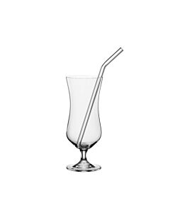 Oldenhof Bar Selection cocktailglas met rietjes kristalglas 2 stuks
