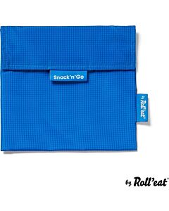 by Roll'eat Snack'n'Go Active herbruikbare Snack Bag 18 x 18 cm polyester Blue