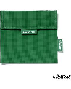 by Roll'eat Snack'n'Go Active herbruikbare Snack Bag 18 x 18 cm polyester Green