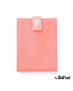 by Roll'eat Boc'n'Roll Active herbruikbaar boterhamzakje 54 x 32 cm polyester Pink