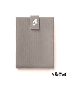 by Roll'eat Boc'n'Roll Active herbruikbaar boterhamzakje 54 x 32 cm polyester Gray
