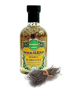 Nicolas Alziari olijfolie met provençaalse kruiden 200 ml