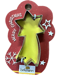 Birkmann Kerst Vallende ster uitsteekvorm 8 cm rvs