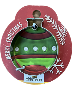 Birkmann Kerst Kerstbal uitsteekvorm 5,5 cm rvs
