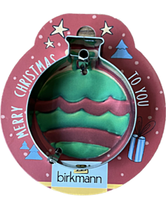 Birkmann Kerst Kerstbal mini-uitsteekvorm 5 cm rvs