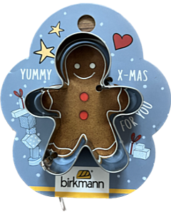 Birkmann Kerst Gingerman mini-uitsteekvorm 5,5 cm rvs
