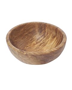 Bowls and Dishes Pure Olive Wood schaal rond ø 26 cm olijfhout bruin