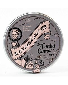 Funky Ouma Black Garlic Salt Rub 90 gram