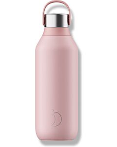 Chilly's Bottle waterfles 500 ml rvs Blush Pink