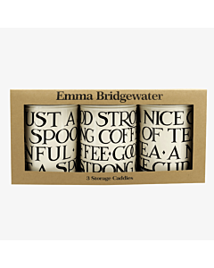 Emma Bridgewater Black Toast blikkenset blik 3-delig