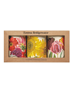 Emma Bridgewater Flowers blikkenset blik 3-delig
