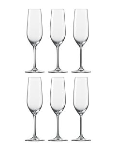 Schott Zwiesel Viña 7 champagneglas 227 ml kristalglas 6 stuks