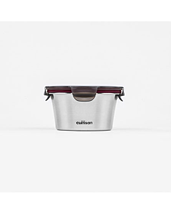 Cuitisan foodcontainer rond 410 ml rvs