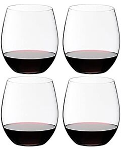 Riedel The O Wine Tumbler Cabernet / Merlot rode wijnglas 600 ml kristalglas 4 stuks 