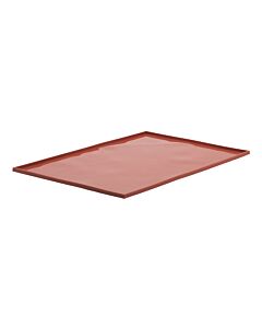Silikomart bakmat 54 x 36 cm silicone rood