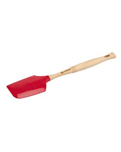 Le Creuset grote spatel 33,5 cm silicone kersrood