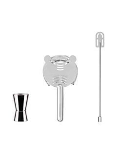 Alessi Our Roots cocktailset rvs 3-delig