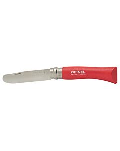 Opinel kinderzakmes No. 07 7,8 cm rvs rood