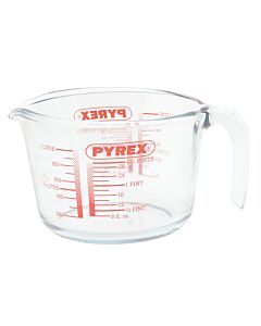 Pyrex Classic maatbeker 1 liter glas