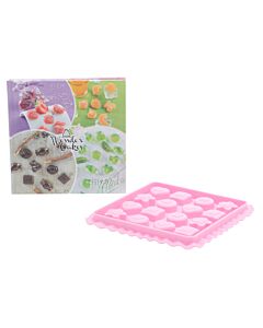 Silikomart Easy Candy Sweet Treats bakvorm silicone roze 2-delig