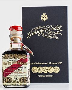 Giuseppe Giusti Banda Rossa balsamico-azijn 20 jaar 250 ml in doos