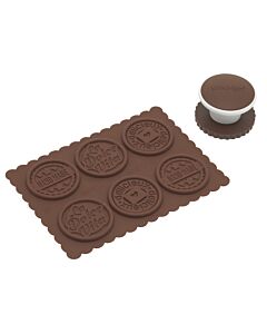 Silikomart Cookie Choc Kit dolce vita rond silicone 3-delig