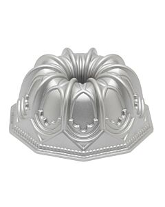 Nordic Ware Vaulted Dome tulbandvorm ø 23 cm aluminium grijs