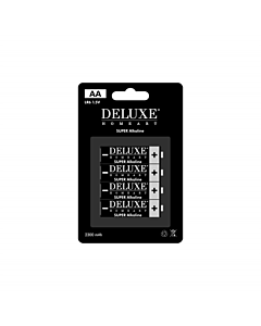 Deluxe Homeart AA-batterij 4 stuks