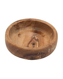 Bowls and Dishes Pure Olive Wood schaal wijd ø 10 cm olijfhout