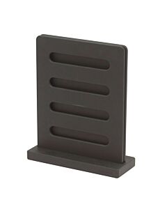 Epicurean staand messenblok 20,3 cm papiercomposiet zwart