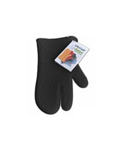 Silikomart Zeus handschoen 2 vingers silicone zwart