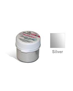 Silikomart kleurstofpoeder parelvormig 5 gram zilverkleurig