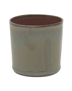 Serax Terres de Rêves beker cilinder 250 ml ø 7,5 cm stoneware smokey blue rust