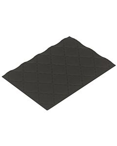 Silikomart Professional structuurmat Matelassé 25 x 18,5 cm silicone zwart