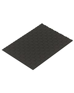 Silikomart Professional structuurmat Vienna 25 x 18,5 cm silicone zwart