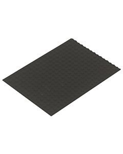 Silikomart Professional structuurmat Pois 25 x 18,5 cm silicone zwart