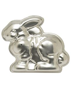 Nordic Ware Vintage 3D Easy Bunny konijn bakvorm 26 cm aluminium