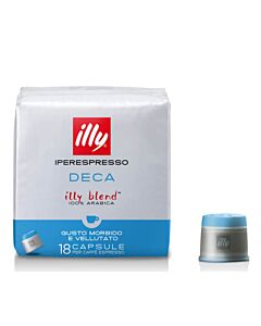 Illy Iperespresso Cafeïnevrij 18 koffiecapsules