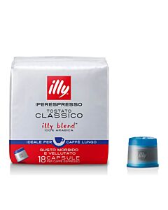 Illy Iperespresso Classico Lungo 18 koffiecapsules