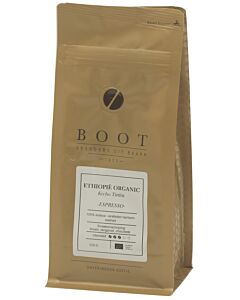 Boot Koffie Ethiopië Organic Espresso koffiebonen 250 gram