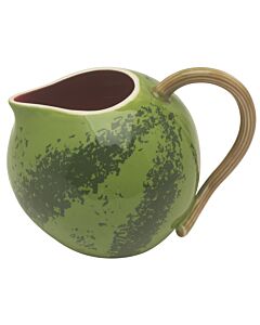 Bordallo watermeloen pitcher-karaf 2,5 liter aardewerk groen