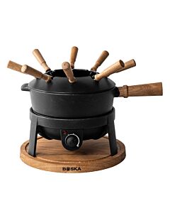 Boska Pro elektrische fondueset 2,15 liter zwart