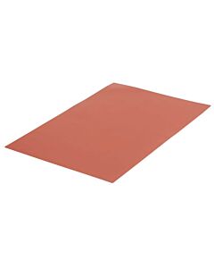 Silikomart bakmat rechthoekig 43 x 36 cm silicone bruin