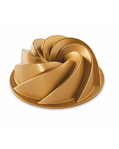 Nordic Ware Heritage Bundt tulband ø 22 cm gietaluminium goudkleurig