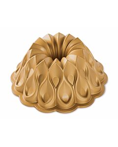Nordic Ware Crown Bundt tulbandvorm ø 24 cm gietaluminium goudkleurig