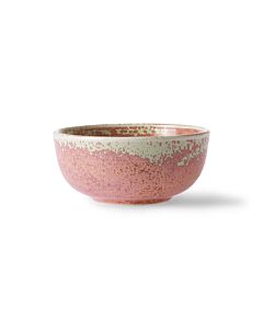 HK Living Chef Ceramics ACE6933 kom ø 11,2 cm aardewerk roze