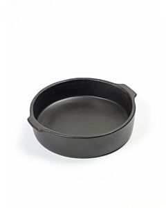 Serax Pure ovenschaal ø 20 cm aardewerk zwart